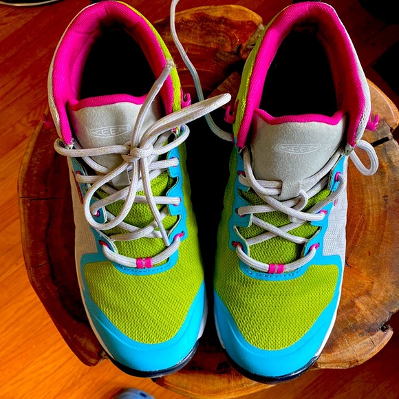 Keen Explore vent mid hiking shoes womens US 8 - like new, no wear - Picture 2 of 12